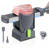 Bwhhoxi manual fresh meat slicer blade for precise, even slices.