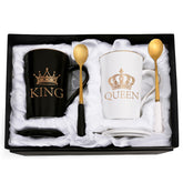 Cabtnca king mug 14oz with glossy finish for hot coffee.