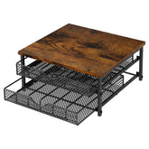 CADUKE coffee pod drawer two-tier front view, 72-cup capacity for tidy counter