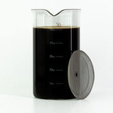 Cafe Crush Club replacement glass for French press, 34oz, standard-fit compatibility.