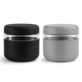 Cafezi 24oz glass lunch bowl with lid for secure, leak-free meals on the go.