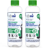 Caffenu Vertuo descaler bottles for fast limescale removal in Vertuo machines.