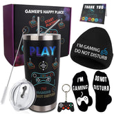 CAKKA gamer gifts tumbler: 20oz BPA-free, ideal for on-the-go hydration