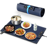 CAMKEY electric warming tray rolled for portable party setup keeps dishes warm