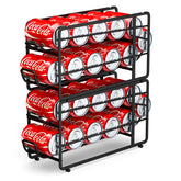 Canyave soda can dispenser holds 12 cans for tidy storage