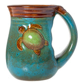 Cape Shore 18oz handwarmer mug with turtle design for cozy mornings.