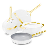 Caraway 12-piece cookware set 10.5-inch frying pan for even sautéing with little oil