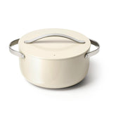 Caraway Dutch Oven Pot with Lid—durable lid for even cooking and easy release.