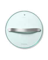 Caraway 7-inch glass lid with clear view for small pots, precise simmering