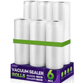 CAREGY vacuum sealer roll 8x20 feet promotes extended freshness for meal prep.