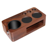 Carfeel espresso tamping station keeps your coffee setup organized and efficient.