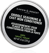 CARON & DOUCET griddle seasoning bottle pour for quick, even coverage.