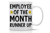 CBTwear Employee Month Runner Up mug front view for daily office coffee.