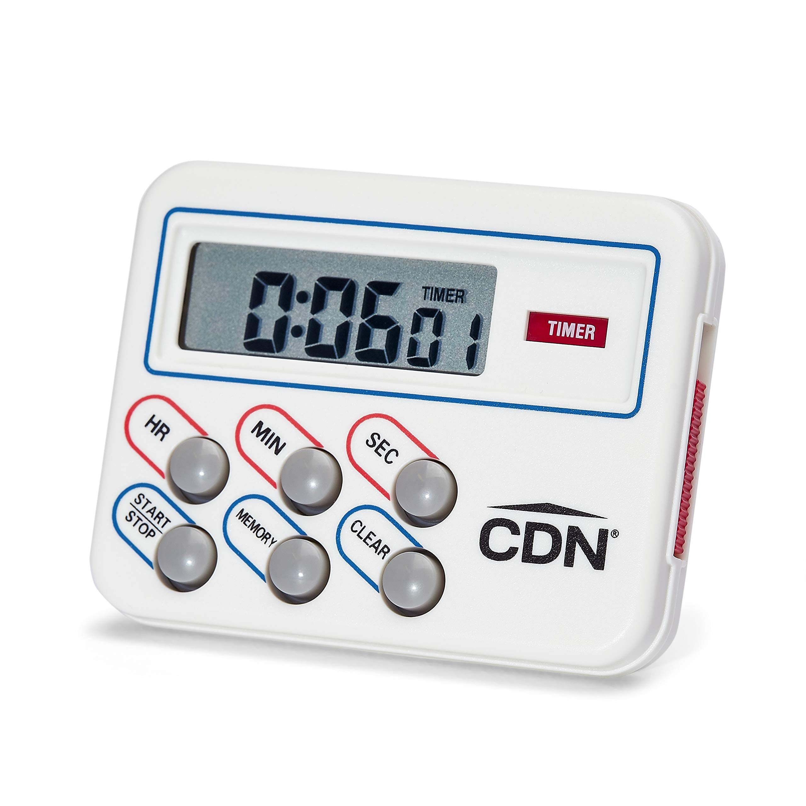 CDN Multi-Task Timer & Clock TM8 | 24-Hour Count Up/Down, Memory, Magn ...