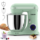 CEBORY 3-in-1 stand mixer top view, ideal for prepping batters and dough with ease.