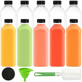 Cedilis 33oz bottle with black cap for leak-proof juice on the go.