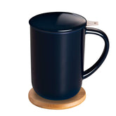 CEEFU porcelain tea mug infuser lid for rich, fragrant brews.