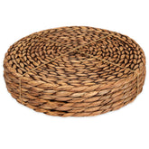 CENBOSS woven placemats in brown wash add rustic charm for everyday meals.