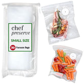 Chef Preserve small 8x10 vacuum bags, BPA-free for fresh meal prep