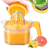 ChefVille MJ02 ergonomic grip handle for comfortable, precise juicing on citrus