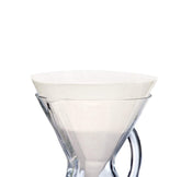 Chemex Bonded Filter unfolded 100ct packaging for clean, uniform brews.