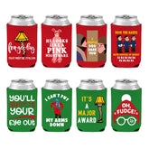 Cheroloven funny Christmas can cover on a 12 oz can for added insulation