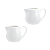 CHOOLD mini ceramic creamer with handle for neat, drip-free pours.
