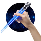 ChopSabers lightsaber chopsticks glow for magical dinner moments.