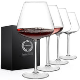 Chouggo 28oz wine glass pour; generous capacity enhances tasting flow