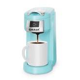 CHULUX Classic single serve coffee maker front view for quick, convenient office brews