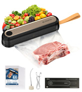 CIARRA handheld vacuum sealer compact design saves space while preserving freshness