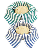 Clarkia roti cloth double-layer green folded, easy wrap for hot rotis and convenient storage.