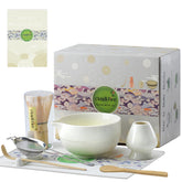 Clay&Fire matcha bowl beige with spout for drip-free pouring