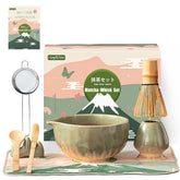 Clay&Fire Starry matcha bowl with hammered texture for easy cleaning and elegant serving.