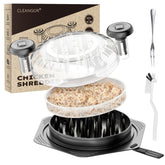 CLEANGOR chicken shredder tool twist large for fast, mess-free shredding.