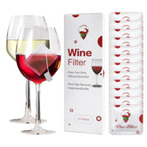 Clerona wine filters 12-pack box ready for at-home purification
