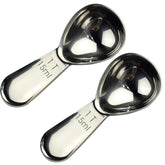 CoaGu 2-pack mini coffee scoops with 15ml pour for precise dosing.