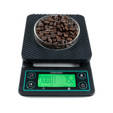 Coffee Gator coffee scale with precision 0.1g for consistent brews.