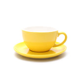 Coffeezone latte art cappuccino cup, showcasing a professional cup shape for latte art.