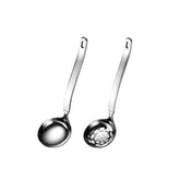 Collfa soup ladle with 24-hole plum-blossom design for easy straining.
