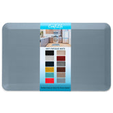 ComfiLife anti-fatigue mat denim 20x32 front view for enhanced kitchen comfort