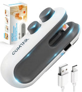 COMTAR Mini Bag Sealer showcases a compact design for space-saving storage and quick sealing.