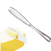 CONPCONP butter spreader knife gliding smoothly over toast