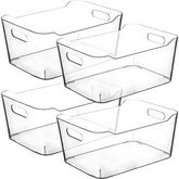 CONTROL KITCHEN clear storage bin ideal for pantry visibility and organized shelves.