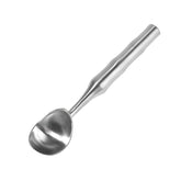 Cookeep stainless steel ice cream scoop, overall view, durable one-piece design.