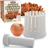 Cook's Choice onion blossom maker set for crisp, restaurant-style onion flowers at home.