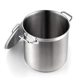 Cooks Standard 11-quart stockpot with lid for versatile cooking and flavor retention
