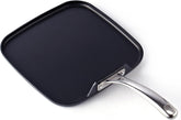 Cooks Standard square griddle top view showing even heat distribution for evenly cooked breakfasts