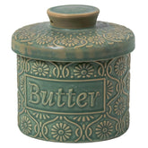 COPORISO butter crock with lid on for easy, ready-to-spread butter.
