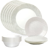 Corelle Knox dinner plate with triple-layer glass for durable everyday use.